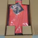 WORKPRO Mini Metal Tool Box with 2 Drawers and Top Storage, Small Tool Chest with PVC Liners and PP Feet Pads, Cold Rolled Steel Toolbox with Magnetic Tab (Red)