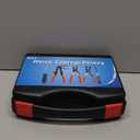 4PCS Long Reach Hose Clamp Pliers Tool Set - Flexible Wire Radiator Hose Clamp Remover for Automotive Coolant, Heater, Water Hose (8, Red)