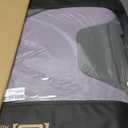 Coverado Car Seat Covers Full Set, Seat Covers for Cars, Waterproof Leather Automotive Seat Cover, Universal Car Interior Protectors Cushion for Most Cars Gray_Pruple