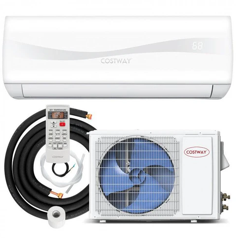 Split Air Conditioner with Heater,12000BTU 208-230V Ductless Mini, FP10293US-12WH