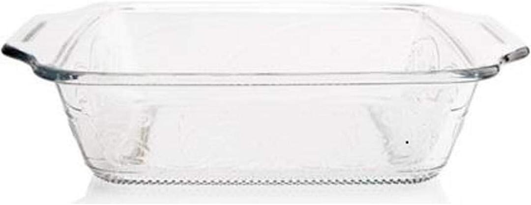 Square Baking Dish - Glass 8x8 - Embossed