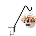 FEED GARDEN 1 Pack 14 Inch Deck Hook, Deck Bird Feeder Hanger, Applicable Deck Thickness 1 Inch-3 Inch