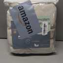 Nanspring Beige Linen Sheer Curtains 54 Inch Length 2 Panel Set Back Tab Pocket Semi Sheer Light Filtering Short Curtain Soft Elegant Aesthetic Small Window Drapes for Bathroom 52x54 inches Long