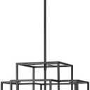Z-Lite 454-18MB Titania Pendant, 4-Light 240 Total Watts, Matte Black