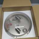 Flush Mount Ceiling Lights, 2-Light Farmhouse Close to Ceiling Light, Industrial Ceiling Lighting Fixture for Kitchen Hallway Bedroom Living Room Stairways Porch (Brushed Nickel)