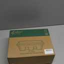 25 PCS Taco Holders, Disposable Taco Holders Box with Lids, Premium Plastic PP Clamshell Taco Plates, BPA Free for Taco Bar Supplies, 3 Dividers Compartments Dust-Proof Taco Plates Use For Taco Bar