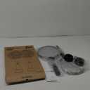 YISSVIC Electric Fly Swatter Bug Zapper Racket 4000V LED Screen Dual Modes Fly Zapper Rechargeable for Indoor Home Office Backyard Patio Camping (Black-2 Pack)