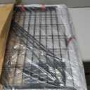 K&H Pet Products Ultra Plush Deluxe Bolster Dog Crate Pad; Dog Bed for Medium Crates, Kennels, and Cages; Soft Indoor Portable Machine Washable Pet Mat - Fleece Medium