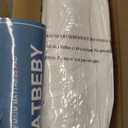 MATBEBY King Size Mattress Pad - Cooling Breathable Mattress Topper, Quilted Fitted Mattress Protector, Pillow Top Mattress Cover with 8-21" Deep Pocket, Soft, Machine Washable, White, 78x80 Inches