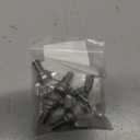 304 Stainless Steel M5 Butterfly Wing Screws Set 5 Pcs Machine Screw Assortment Kit with Wingbolt Screws and Bolts