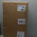 Doraimi Lighting 4.6" Clear Glass Hanging Kitchen Island Pendant Light 2 Pack Vintage Modern Brushed Nickel Finish Pendant Lamp for Dining Room Over Sink Dining Room