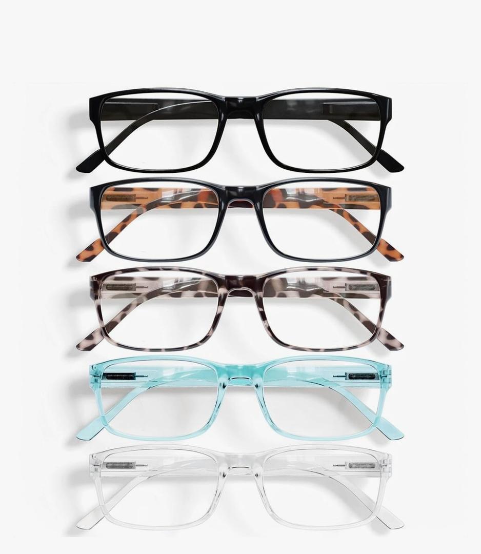Gaoye Professional Reading Glasses for All Day - Computer Readers with Blue Light Protection - Value Pack,4.0