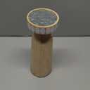 HD Designs 8 in Wood Small Candle Holder