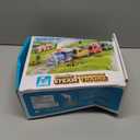 Train Set for Toddlers w/Steam, Music & Lights - First Choo Choo Train for Toddlers, Electric Train Set for Kids, Magnetic Train Toys, Christmas Birthday Gifts for Boys Girls