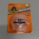 Gorilla Tough & Clear Double Sided Mounting Tape, Clear Tape, 1" x 150" (Pack of 1) - Weatherproof for Indoor or Outdoor