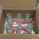 Ahhute Swing Top Glass Bottle, Kombucha Bottles 8oz, Vanilla Extract Bottles with Airtight Lid, Flip Top Glass Bottle 6 Pack