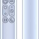 New Fan Replacement Remote Control for Dyson DP01 DP03 TP02 TP03 Pure Cool Link Purifying Fan, Part NO.967400-01 (Silver)