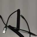 Coiled Lightning Cable, iPhone Charger Cable 3FT for Car, 2 Pack [Apple MFi Certified] 3 Feet Lightning Cord Compatible with iPhone14/13/12/11 Pro Max/XS MAX/XR/XS/X/8/7/Plus/6S iPad/iPod- Black