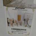 Joyido 36PCS Plastic Champagne Flutes Ribbed for Weddings & Parties