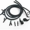 76810-SZA-A01ZA Direct Replacement for Pilot 2009 2010 2011 2012 2013 2014 2015 Front Windshield Washer Nozzle Assembly, Hood Wiper Fluid Nozzle P/N 76810SZAA01ZA