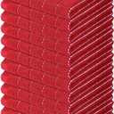 Homaxy 100% Cotton Terry Kitchen Dish Cloths, Ultra Soft and Absorbent Dish Towels for Kitchen, Suitable for Drying and Washing Dishes, 12 Pack, 12 x 12 Inches, Red