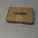 Walnut Power Strip with USB Ports - 5 FT Wood Power Strip, 1625W Decorative Extension Cord with 6 AC Outlet 3 USB, for Brown Tan Wood Walnut Grain Aesthetic Vintage Rustic Desk Accessories Decor