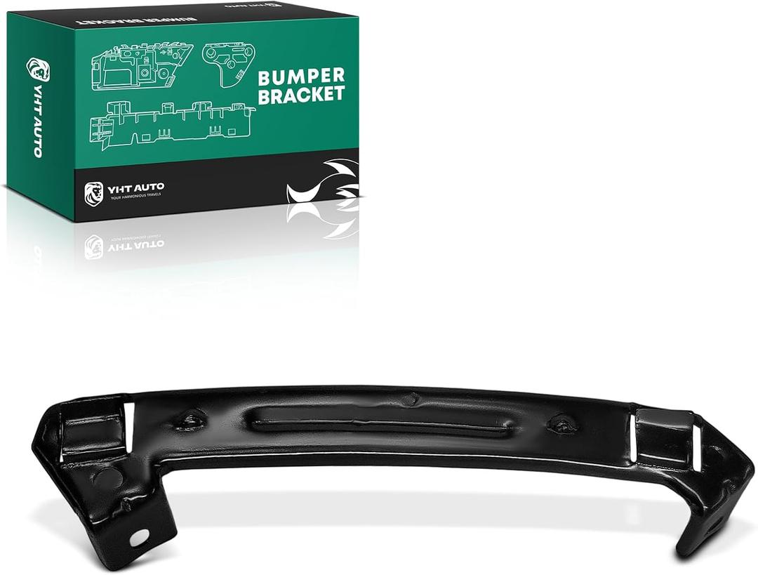 YHTAUTO Front Right Passenger Side Bumper Cover Support Compatible with Hyundai Santa Fe 2007-2012, Side Cover Bracket, Steel Bumper Bracket