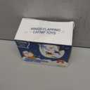 LEWISER Cat Toys, Flapping Wings Cute Woodpecker, No Flying, Chirping Bird Interactive Catnip Toy for Kitten or Small Dogs, Touch Activated, Rechargeable