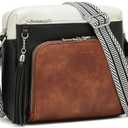 Crossbody Bags for Women, Medium Crossbody Purse with RFID Pockets & Built in Wallet, Handbags Shoulder Bag, Gifts