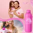 LemonRoad 12 Pcs Breast Cancer Awareness Water Bottles 17oz Stainless Steel Pink Ribbon Tumbler Cup Bulk Gifts for Women Survivors Events(Classic Style)