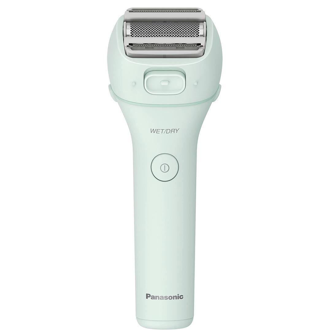 Panasonic Close Curves Electric Razor for Women, Cordless 3-Blade Shaver with Pop-Up Bikini Trimmer, Wet Dry Operation - ES-WL60-G (Green)
