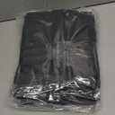 5 Pack 40-inch Suit Bag Garment Bag for Travel and Storage, Garment Bags for Hanging Clothes with Zipper and Visible Transparent Window, Black