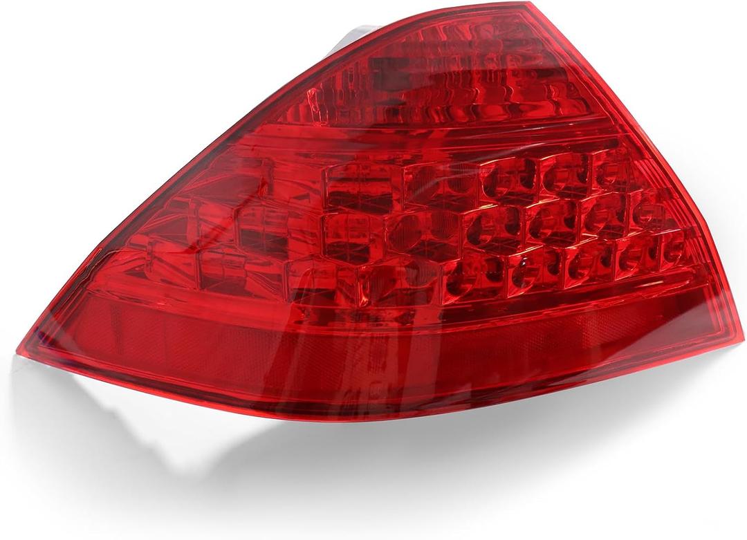 Tail Light Assembly Fit for 2006 2007 Honda Accord Sedan TailLight Lamp 33551SDAA32 (Left Driver Side)