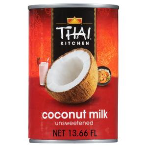 Thai Kitchen Gluten Free Unsweetened Coconut Milk, 13.66 fl oz (EXP 09/28/27)
