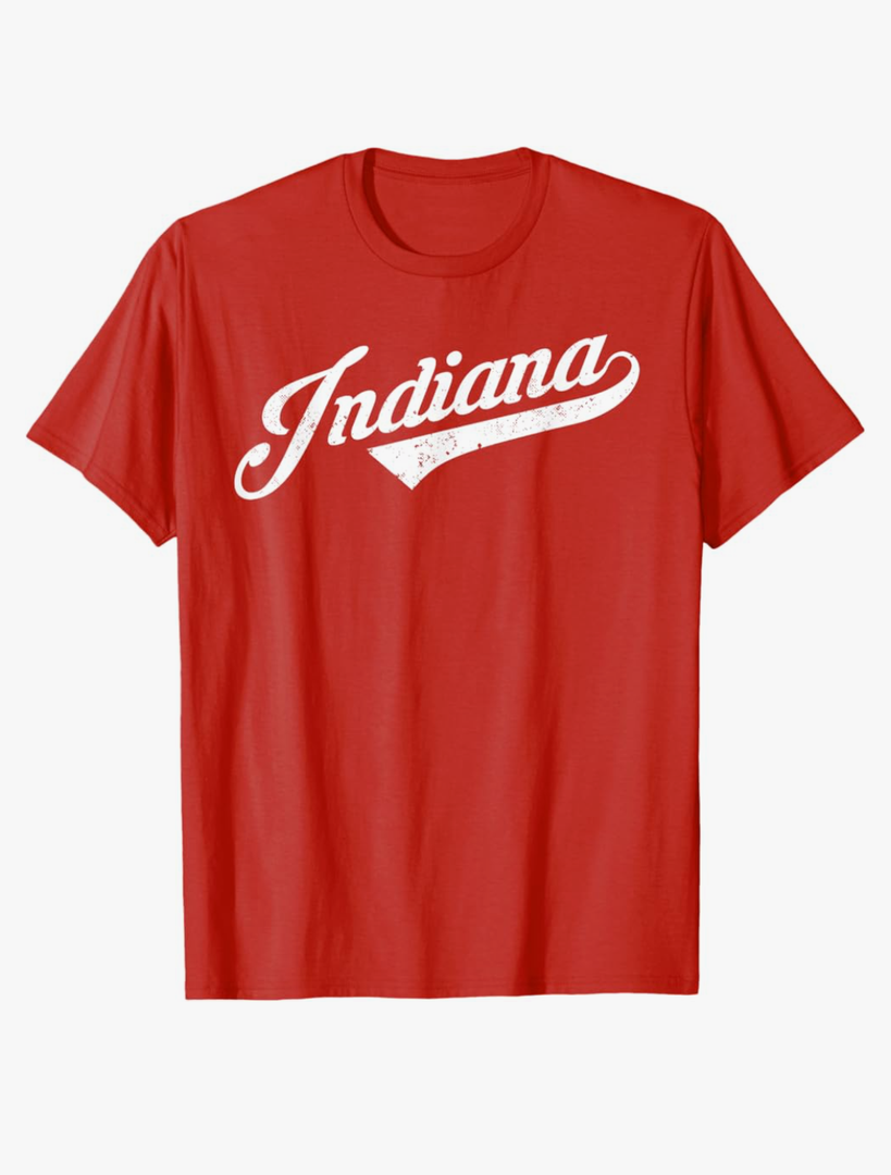 Indiana retro city T-Shirt, Small