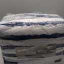 HelloTree Area Rug for Living Room 6x9 Washable Geometric Moroccan Rug Stripe Farmhouse Bohemian Minimalistic Non Slip Non Shedding Ultra Thin Soft Rug for Bedroom Office Dining Room Nursery-Blue