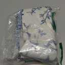 Chinoiserie Spring Pillow Covers 22x22 Set of 2, Vintage Blue Birds Flowers Farmhouse Decorations Throw Pillow Covers Blue and White Outdoor Decorative Linen Cushion Case for Couch Sofa Home