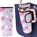 BABORUI Cup Holder for Stanley 40oz Compatible with Bogg Bag, Accessories for Bogg Bag Original X Large, Insert Drink Holder Compatible with Bogg Bag/Simply Southern Beach Tote Bag