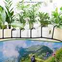 Solar Automatic Drip Irrigation System, 15 Pot Self Watering System with 2200mAh, IPX5 Waterproof, USB-C & Solar Charging, Timer Modes for Indoor/Outdoor Garden, Balcony & Patio