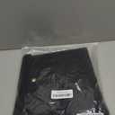 MEROKEETY Women's Summer Bodycon Sweater Dress Business Casual Outfits Short Sleeve Knit Button Formal Elegant Work Dress (Large, Black)