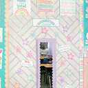 Teacher Created Resources Lavender Scalloped Border Trim, 35 Feet