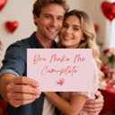 2 x LYMEQING Raunchy Valentines Day Card for Him Her, Funny Valentines Day Card for Wife Husband Partner (#173)