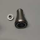 Universal Kitchen Faucet Head Replacement Compatible with Kohler/Moen/Delta Faucet with 15 Adapter Kit, 3 Function Pull Down Sink Faucet Spray Head, Brushed Nickel