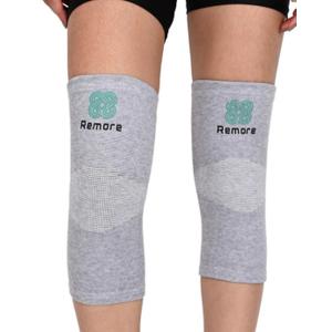 Bamboo Charcoal Knee Sleeve - Bamboo Compression Knee Sleeve for Men and Women Meniscus Tear, Sports, Joint Pain Relief, Injury Recovery - Elastic Warm Knee Brace for Arthritis (45-51cm Thigh) (Large)