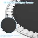 60 Trampoline for Kids,500lbs Capacity Indoor&Outdoor Toddler Trampoline