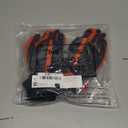 SATINIOR 2 Pairs Kids Waterproof Winter Snow Gloves Ski Gloves for Boy Girl Outdoor Warm Thickening Snowboar (8-12 Years, Black)