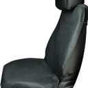 Custom Accessories Truck Tuff 13915 Heavy Duty Seat Protector (Black), 1 Pack