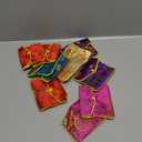 MorTime Jewellery Jewelry Silk Purse Pouch Gift Bags, Multiple Colors, Pack of 12, 43.15in, Medium