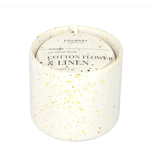 Foundry Candle Co. Cotton Flower & Linen