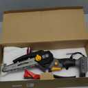 Cordless Power Chainsaw For Dewalt 20V Max Battery, Mini Chainsaw 6inch With Oil Pot, Portable Electric Chainsaw For Tree Branches, Courtyard, Household And Garden (Grey, Tool Only)